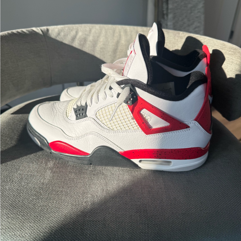 Jordan 4 Red Cement Jordan 4 Red Cement